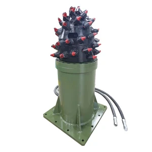 China Manufacturer Hydraulic Rotating Chain Drum Cutter for Excavators