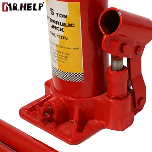2 Ton CE Certified Hydraulic Bottle Jack, Anti-Leak Compact Vertical Steel Lifter With Carry Case