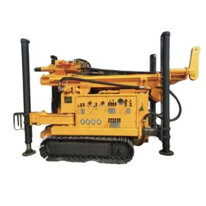 Quality Tested GL300B Water Bore Hole Drilling Rig Depth Max.300m Crawler Small Rig for Water Well Drilling