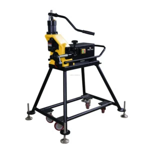 Trolly Hydraulic Pipe Grooving Machine Light Weight Pipe Slot Cutting Machine for 1-8 Inch Pipes