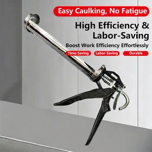 Cheap Professional Caulking Gun Made in China Durable Steel Shell with Customizable Color