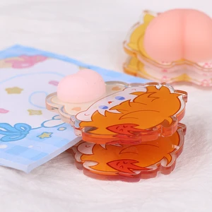 Kunshan Krell Custom Acrylic Memo Clip Custom Promotional Stationery Clipboard Clip Custom Paper Clip With Soft Silicone
