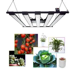 Cob LED Grow Lights with Full Spectrum and IP55 Rating 1400W High-Power for Vertical Farming and Plant Factories