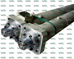 Diesel Engine Hydraulic Cylinder Concrete Pump 100m/h High Efficiency 38M Vertical 33M Horizontal Conveying 1-Year Warranty
