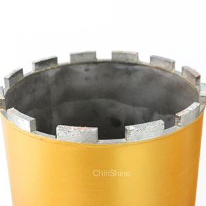 102mm Concrete Drill Bit With Roof Segment for Wet Drilling Reinforced Concrete