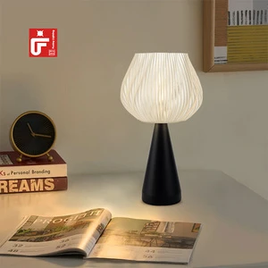 Portable 3D Lamp Dimmable Touch Led Table Lamp Bar Restaurant Lights Luxury Modern Desk Lamp