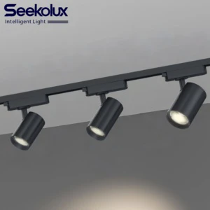 Project Light Modern LED Track Light COB Anti Glare Focus Spotlight Ceiling Adjustable Store Showroom Light Dimmable Track Light