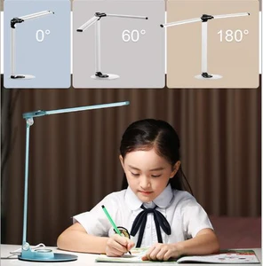 Hot Sale Led 8W Rechargeable LED Reading Light Dual Arms 3500K Warm White Ra95 CCT Table Lamp Dimmable Desk Book Light