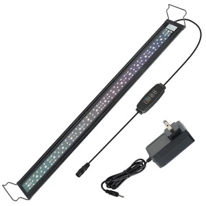 High Quality Aquarium LED Light Full Spectrum Adjustable Length 30-36