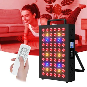 Red Light Therapy Panel LED 460/590/660/850nm Grade Light Therapy Panels Device for Skin, Recovery Near Infrared Light Panel