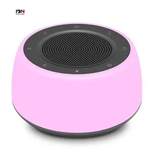 IBN Color Noise Machine with 10-Color Night Light 25 Soothing Sounds & White Noise 32 Volume Levels 5 Timers for Adults Babies