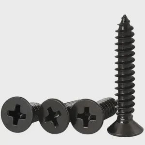Wood Black Zinc-Plated Metric Thread Class 4.8 6.8 Head Free Self-Drilling Gypsum Board Screw Drywall Screw