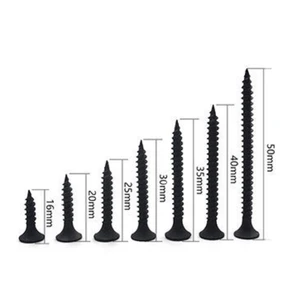 C1022 Black Phosphating Gypsum Board Self Tapping Drywall Screw