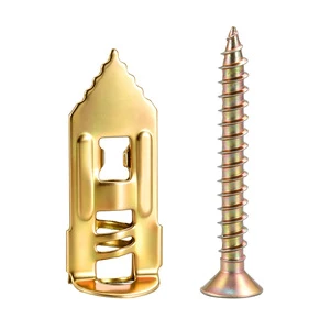 Yu Jian Drive-in Expansion Screw For Gypsum Board Manganese Steel Color Zinc Plated Hammer Drive Anchor Metric Size