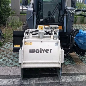 New Road Construction Asphalt Concrete Milling Cold Planer Milling Machine For Skid Steer Loader Road Planer