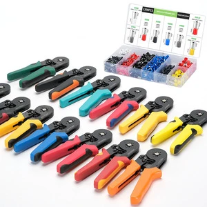 Hardware Tool Tube Type Terminal Crimping Pliers HSC6-4A Multifunctional Ratchet Connector Wire Crimping Pliers