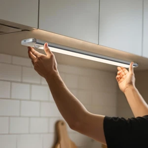Modern Motion Sensor LED Cabinet Light Rechargeable Dimmable High Brightness Indoor Lighting Night Lamp for Kitchen Closet