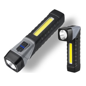 Mini Handheld Magnet Rotatable Power Display Inspection Cob Work Led Rechargeable Lampara Garage Camping Worklight Working Light