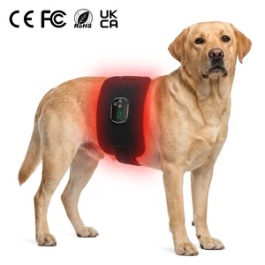 Rechargeable Body Physiotherapy 660nm 850nm Near Infrared Led Therapy Pad Wireless Red Light Therapy Belt for Dog Cat Horse