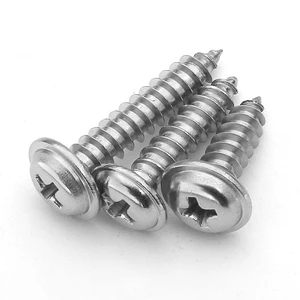 Self-tapping Screws Carbon Steel Zinc Plated Various Sizes for Metal/Wood/Plastic