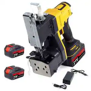 Lithium Battery Portable Bag Sewing Machine Handheld Electric Industrial Woven Bag Closing Machine