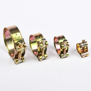 Heavy Duty T Bolt Spring Pipe Clamp Adjustable Tube Loaded Hose Clamp Stainless Steel Hose Clamp