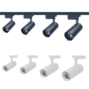 Modern Dimmable AC120-277V Adjustable 10W 20W 30W Aluminum Alloy Track Light Rail Lighting System Led Track Spot Light