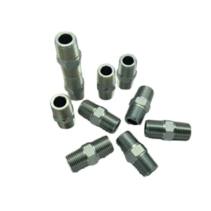Factory Wholesale PARKER FF NPTF Carbon Steel Hydraulic Adapter Accessories NPT External Threaded Joint Nuts