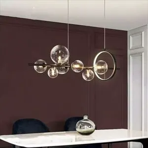 Modern Decoration Post-Modern Home Bedroom Chandelier Side Wall Frill Pendant Light Hanging Fancy Lights
