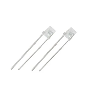 Customized Cylindrical Lens With White Color F3 3mm IR Infrared Red 850nm Led Chip Led Dip Diode 3*3mm, 20ma, 3v, Dip Leds