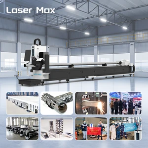 Super Quality Laser Cutting Tube Machine Fiber Laser Round Pipe Cutting Machine 1500w for 100mm Diameter Steel Pipe