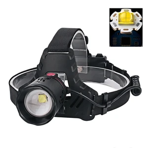 High Power 1000 Lumens LED Headlamp Rechargeable Zoomable HeadTorch Long Runtime 18H IPX4 Waterproof Senter Kepala