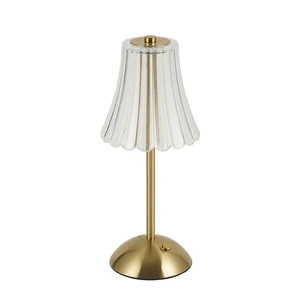 Factory Wholesale Touch Atmosphere Table Lamp Battery Operated Dimmable Rechargeable for Restaurant Indoor Bar