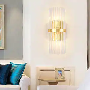 Creative Led Wall Lamp Modern Minimalist Bedroom Bedside Lamp Nordic Aisle Decoration Background Wall Lamp