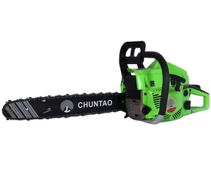 1700W 58CC Petrol Wood Cutting Small Motosierras a Gasolina Hydraulic Chainsaw