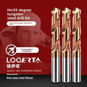 Carbide Longer Drill Bits 1-20mm*80L/100L for Stainless Steel Cast Iron CNC Machine Drilling Solid Coated Tungsten Carbide DRILL