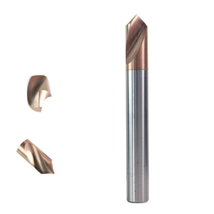 60/90/120 Degree Ultra-Durable Countersink Drill Bit - Tungsten Steel Fixed Core Carbide Center Tool