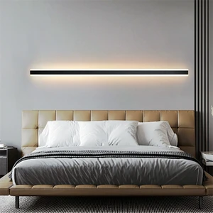 Hot Sale Aluminium Line Decor Wall Light Home Hotel Decor Interior Lighting Fixtures Modern LED Wall Lamps