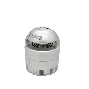 Killer Electric 2022 Gray Indoor Mosquito LED Lamp Silent ABS Battery Operated Insect Trap for Pest Control for Office Kitchen