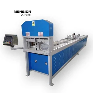 Hydraulic Punching Cutting Notching Machine Rectangular Pipe Cutter Pipe End Notching Pressing Machine TPM-80