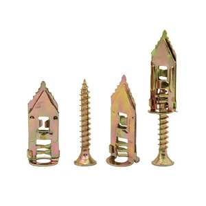 Wholesale Self-Drilling Anchors Screws Hammer in Plasterboard Fixing Galvanized Driven Gypsum Board Expansion Screws