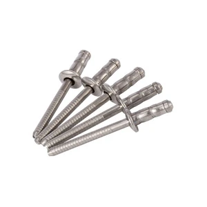 High Strength Round Head and Countersunk Head Double Drum Solid Blind Rivet