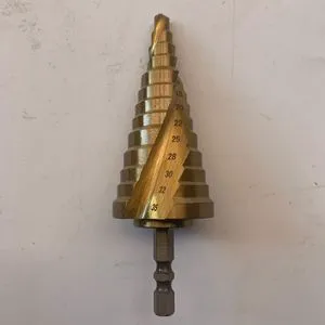 6-35 mm Spiral-Flute Straight-Flute Step Drill Stepped Drill Countersink Drill High-Speed Steel Drill Bit for Metal Drilling