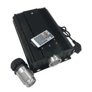 High Power 75W RGBW LED Fiber Optic Projector Light Source for Pool Light