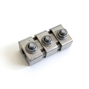 JBTL Series Electrical Connector Cable Clamp With Special-Shaped Parallel Ditch Copper Contact Material & Aluminum Housing