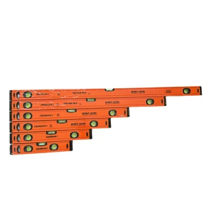 DEWEN DW-20C High Precision Heavy Duty Aluminium Spirit Level 300-1500mm Industrial Grade +/-10mm Accuracy Construction