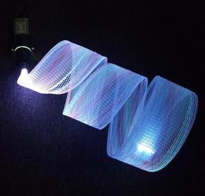 LED Fiber Optic Meshs 3500K Warm White 90 Color Rendering 1-Year Warranty Dimmable 0.75mm Fiber Lighting Light