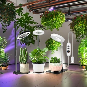 Indoor Full Spectrum Retractable LED Grow Light Potted Plant Growth Light