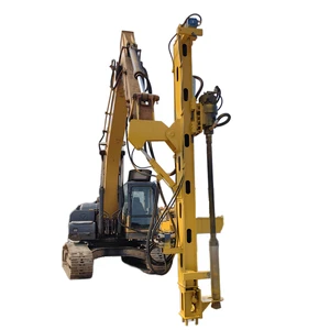 Rebuild hydraulic submersible drilling machine; Modify rock-breaking drilling machine
