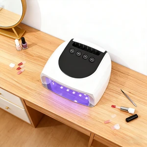 2025 Brand New Design X30 Rechargeable UV LED Gel Nail Lamp High Power 96W Wireless Portable Nail Dryer Machine